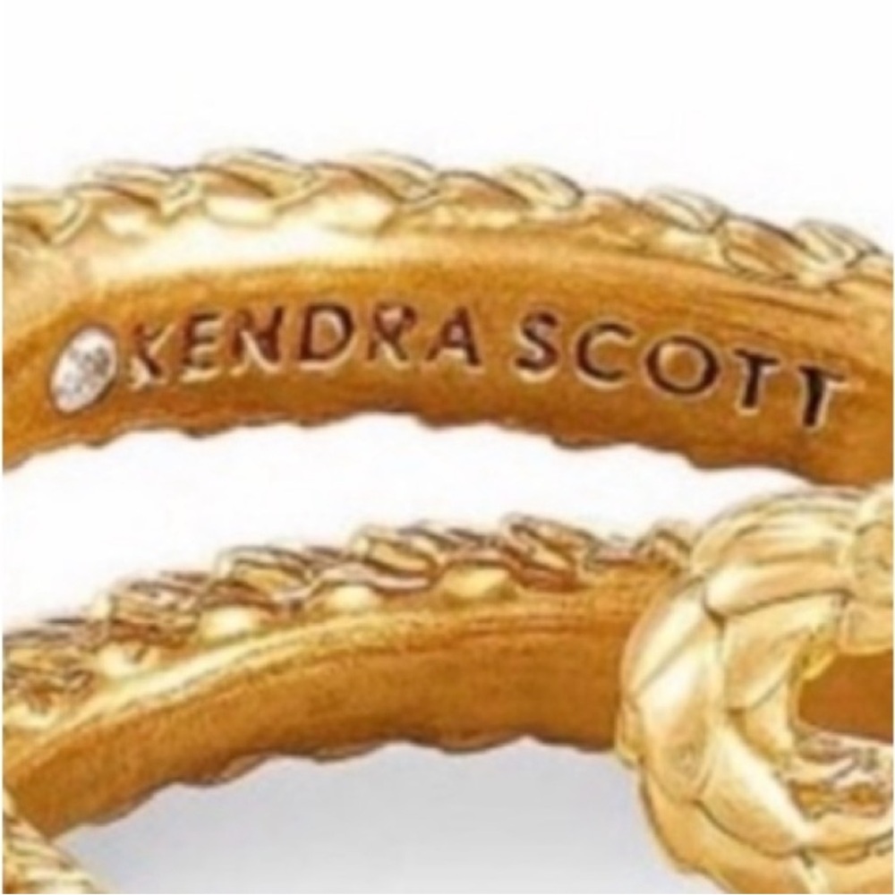 Kendra Scott vintage gold snake 🐍 bracelet - Picture 3 of 5